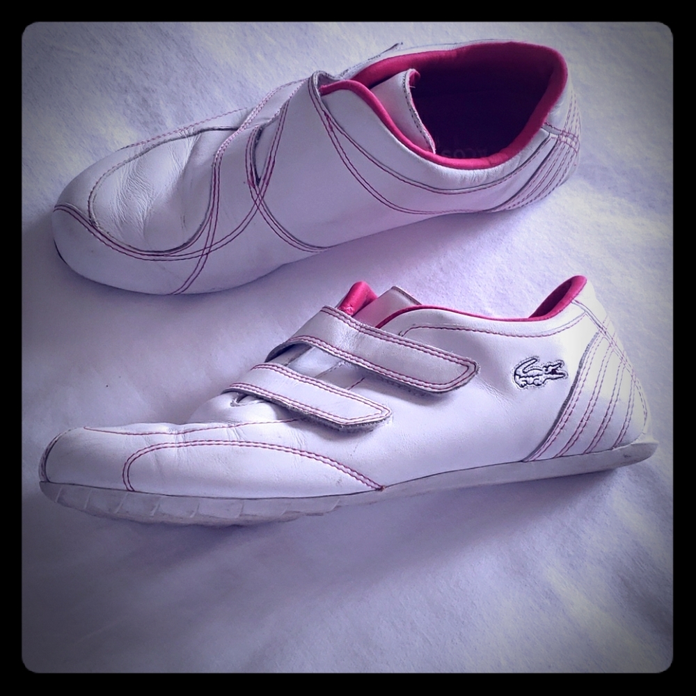 Lacoste Sport Spindarella Velcro Sneakers Sz7